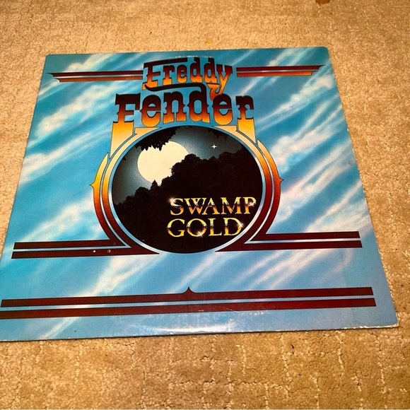 Freddy Fender - Swamp Gold- vintage vinyl record from 1978 - Picture 1 of 9